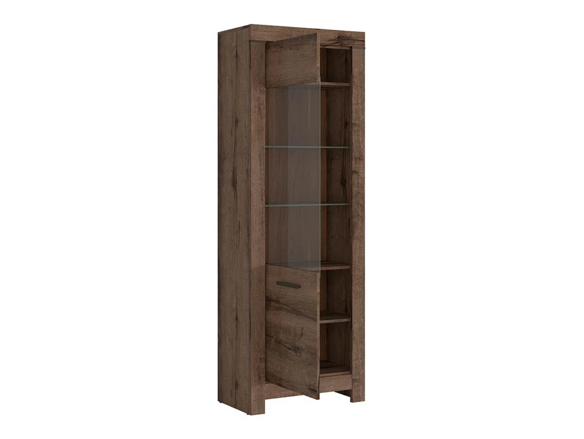 Tall slim 2024 glass cabinet