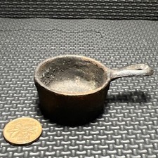 Vintage Miniature Cast Iron Stove Top Pot
