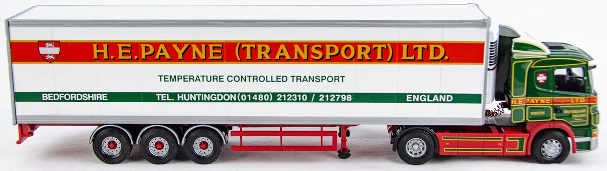 Corgi 1:50 HE Payne Transport Scania Refrigerated Box
