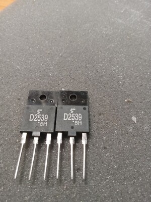 2SD2539 High Power Transistor-Vcb-1500V-Vce-600V-Veb-5V-Ic-7A-Ib-7A-50W