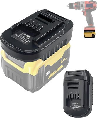 #ad Adapter for Dewalt 18V 20V Li ion Battery Convert to for Einhell 18V Power Tools $14.39