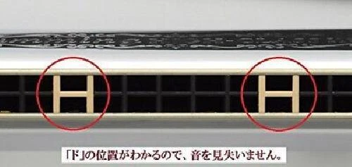 SUZUKI ‎SU-21 HUMMING HiD#m Llave 21 agujeros Trémolo Armónica de Japón Foto 4 de 4
