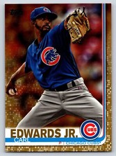 2019 Topps #569 Carl Edwards Jr. Gold #/2019