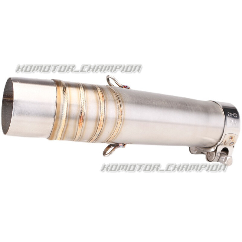 For Honda NC700 NC750X Motorcycle Exhaust Mid Link Pipe Baffles Mufflers Slipon Pôle