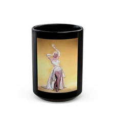 Sheree North #219 (Vintage Female Icon) Black Coffee Mug