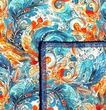 Vintage Boho Style Bandana Headband Chemo wrist wrap head band neck scarf