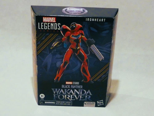 Figura de acción de lujo Marvel Legends Black Panther Wakanda Forever Ironheart Hasbro