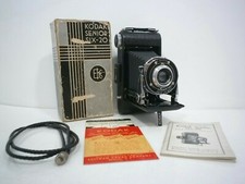 Kodak Senior Six-20 Folding Camera, Manual, Outdoor Guide Box, Cord