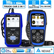 NL102 PLUS Heavy Duty HD Truck Check Engine Fault OBD2 Scanner DPF Regeneration