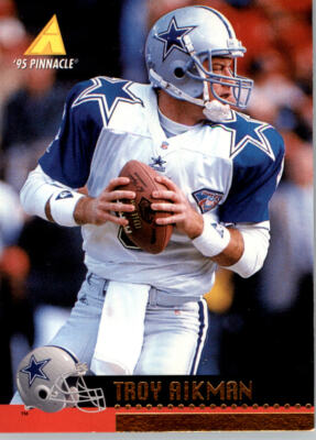 #ad #ad 1995 Pinnacle Dial #DC1 Troy Aikman Dallas Cowboys $1.99