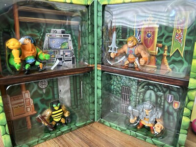 Masters of The Universe Eternia Minis Multipack 3-in, Set of 4 Motu Characters