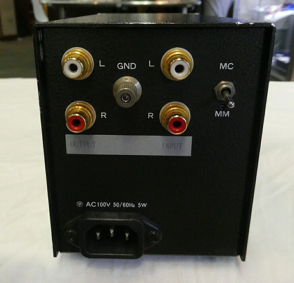 Amplificador ecualizador de fono SHELTER MODEL216 usando FET de Japón Foto 4 de 4