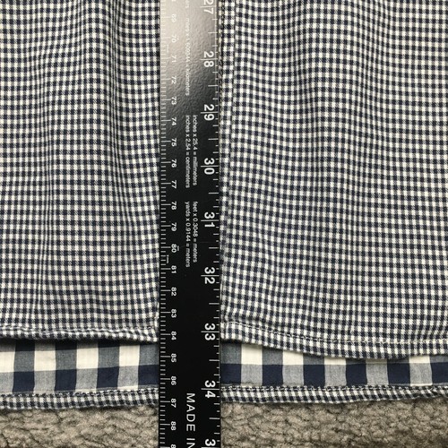 Howe Mens Shirt Sz XL Black White Check Button-Up Button Pockets Long Sleeve - Picture 3 of 11