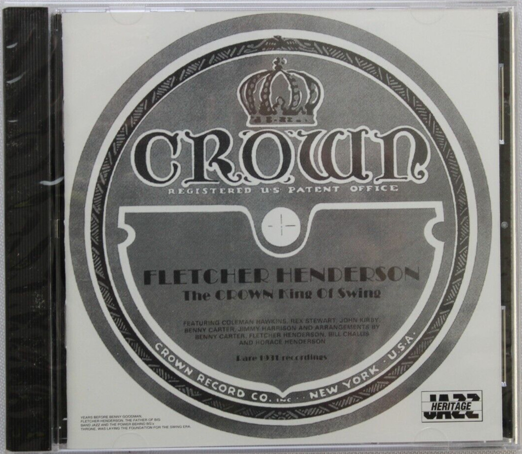 FLETCHER HENDERSON THE CROWN KING OF SWING [NEW CD] JAZZ HERITAGE