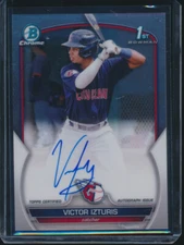 VICTOR IZTURIS AUTO 1st 2023 Bowman Chrome Prospect AUTOGRAPH Guardians RC