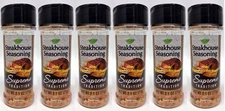 ( LOT 6 ) Steakhouse Seasoning 2.5 oz Each BB: 11/2024 New SEALED