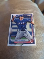 2024 BOWMAN BASE PAPER TEXAS RANGERS - COREY SEAGER #24