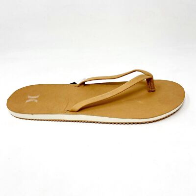 Hurley Lunar Sandal Vachetta Tan Womens Size 10 Flip Flop