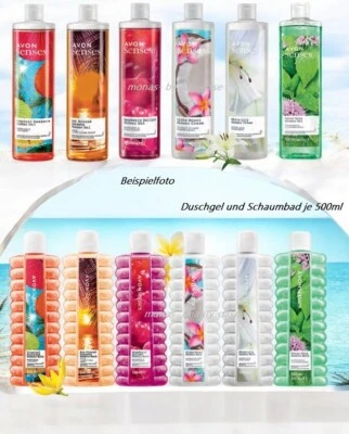 Avon 6 Teile Set Schaumbad Damen Duschgel Wellnes Spa Monas Beauty Oase on Top