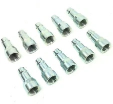 ERP076201 Prevost High Flow Safety Air Plug (SET OF TEN) 1/4'' Female NPT OEM 