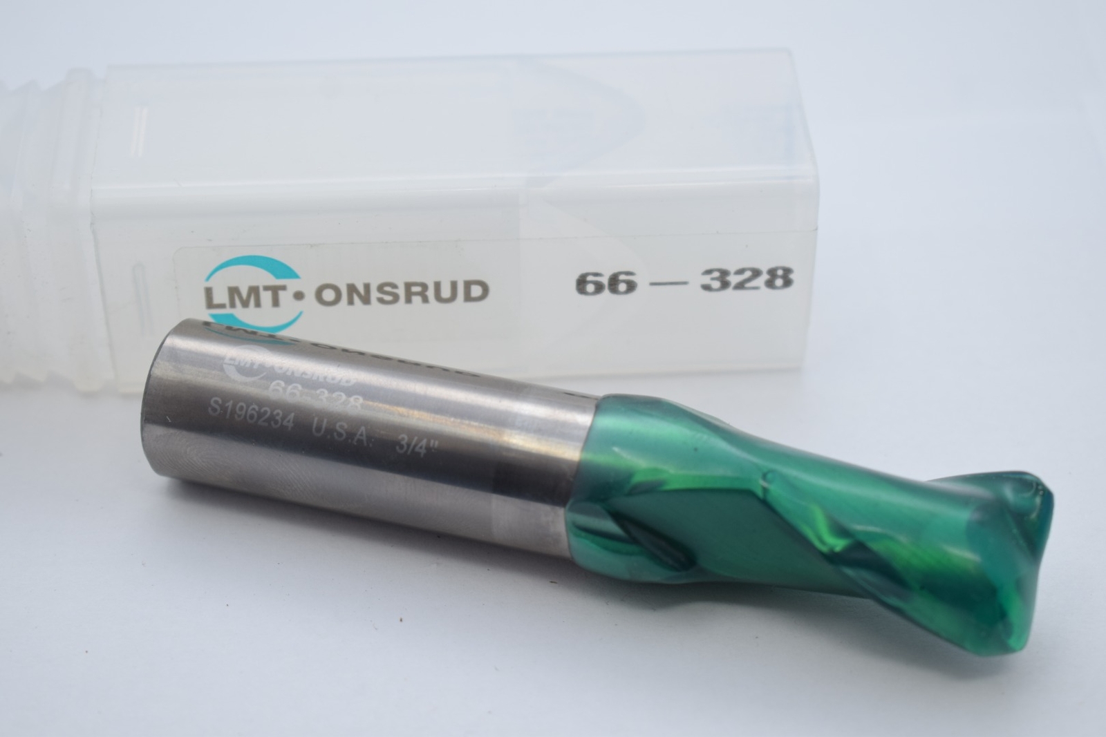 NEW LMT-Onsrud 66-328 3/4'' 0.7500 2 FLUTE SOLID CARBIDE UPCUT SPIRAL ...
