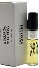 Matiere Premiere VANILLA POWDER Eau de Parfum Perfume Sample 1.5 ml / 0.05oz NIB
