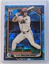 🔥2024 Bowman Draft Sapphire - Ryan Waldschmidt 1st Bowman Chrome Diamondbacks