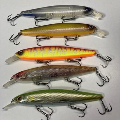 deps Balisong Minnow 130F SP 5-Piece Set Set of 5 Used Japan Excellent Condition
