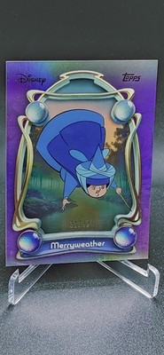 2025 Disney Wonder Merryweather #31 Sleeping Beauty Purple Foil /99