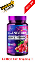 Cranberry Extract Pills 25000mg  Vitamin C Extra Strength Urinary Tract Support