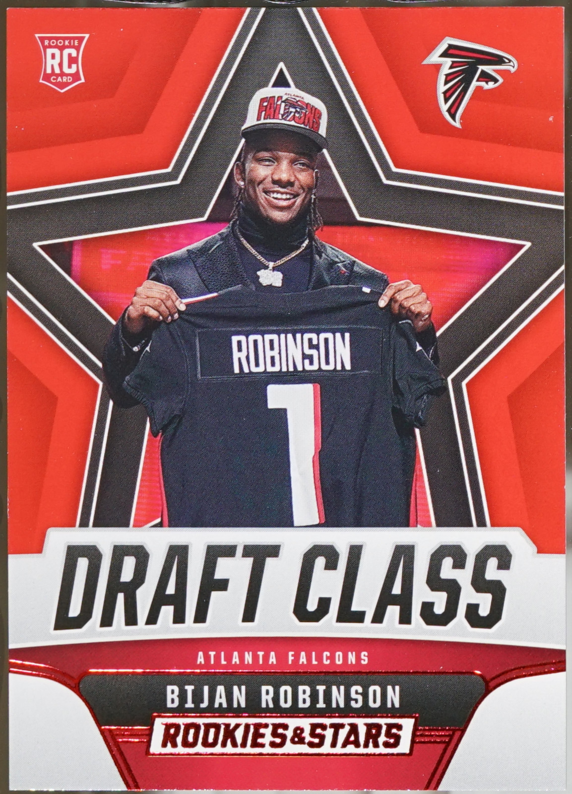 2023 Panini Rookies & Stars - Draft Class Longevity Bijan Robinson #DC-2 NM