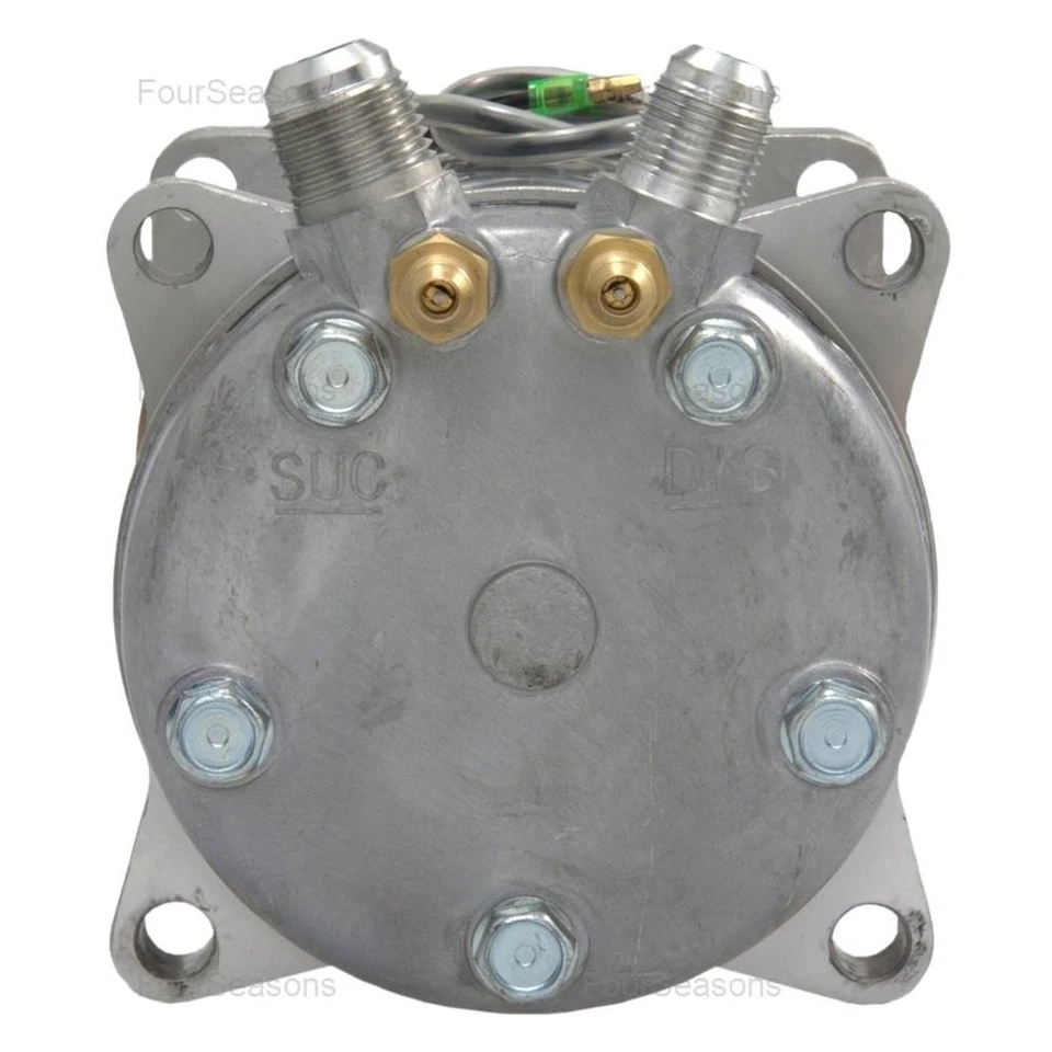 For Mazda RX-7 1979-1983 Four Seasons 58033 A/C Compressor w Clutch - Image 2 of 4