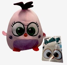 2022 Angry Birds Hatchlings Pink Baby Bird Stuffed Animal Plush Toy