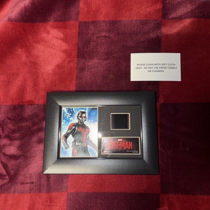 Memorabilia - Authentic Antman Movie Film Clipping - 35mm Film - Certification