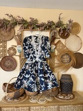 Vintage 80s GUNNE SAX Jessica McClintock Dress Floral Granny Core