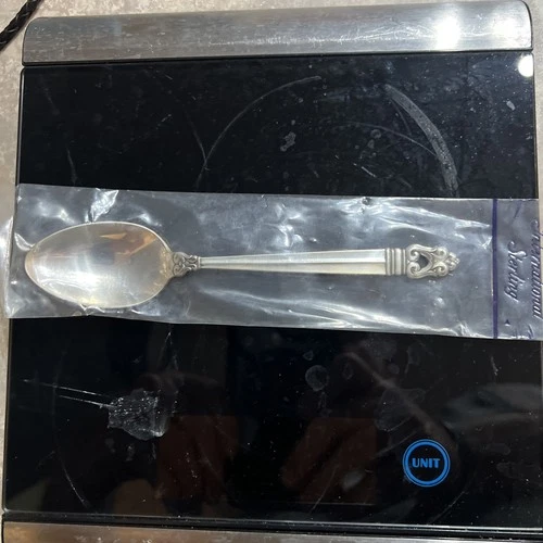Sterling Silver International Sterling Royal Danish 6" Tea Spoon No Monogram New