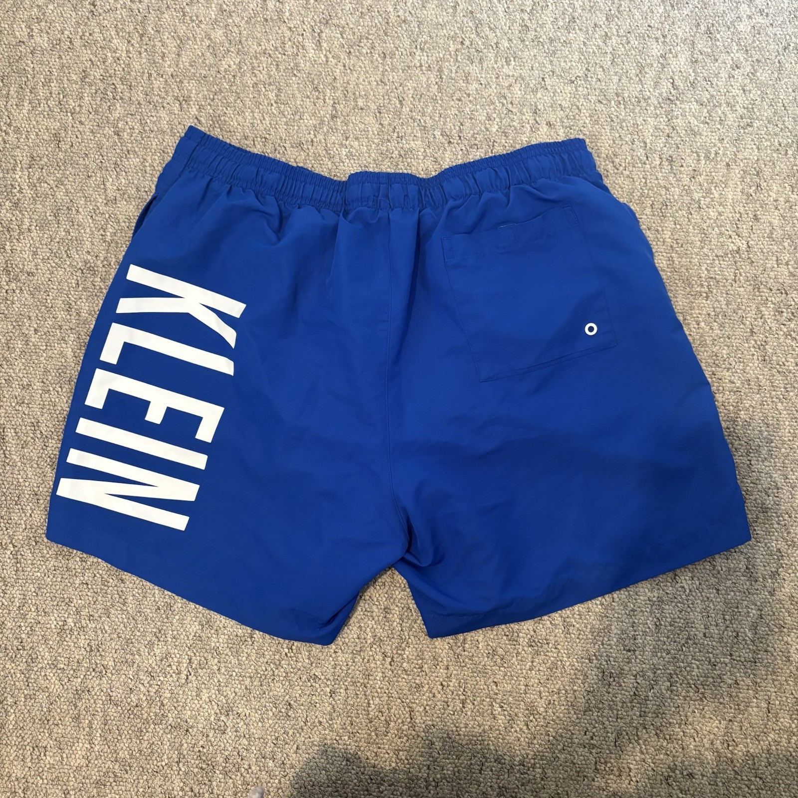 Calvin Klein Blue Logo Swim Shorts - Men’s Size XL image 8