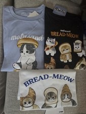 NWT Mofusand Cute Cat T-Shirt Uniqlo Kid Age 3-13 Choose Size Range Boys & Girls