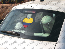 Colombia Flag Heart Sticker Decal