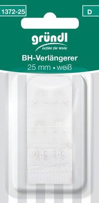 Gründl BH-Verlängerer weiß  Kurzwaren