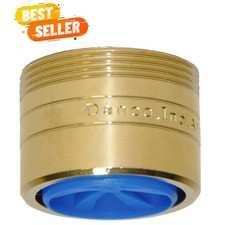 1.5 GPM Dual Thread Water-Saving Aerator in Polished Brass - Eco-Friendly Design