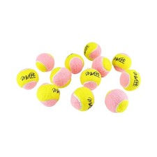 X-Small Dog Tennis Balls 1.5" Pack of 12- Puppy Mini Fetch Pet Little Tennis ...