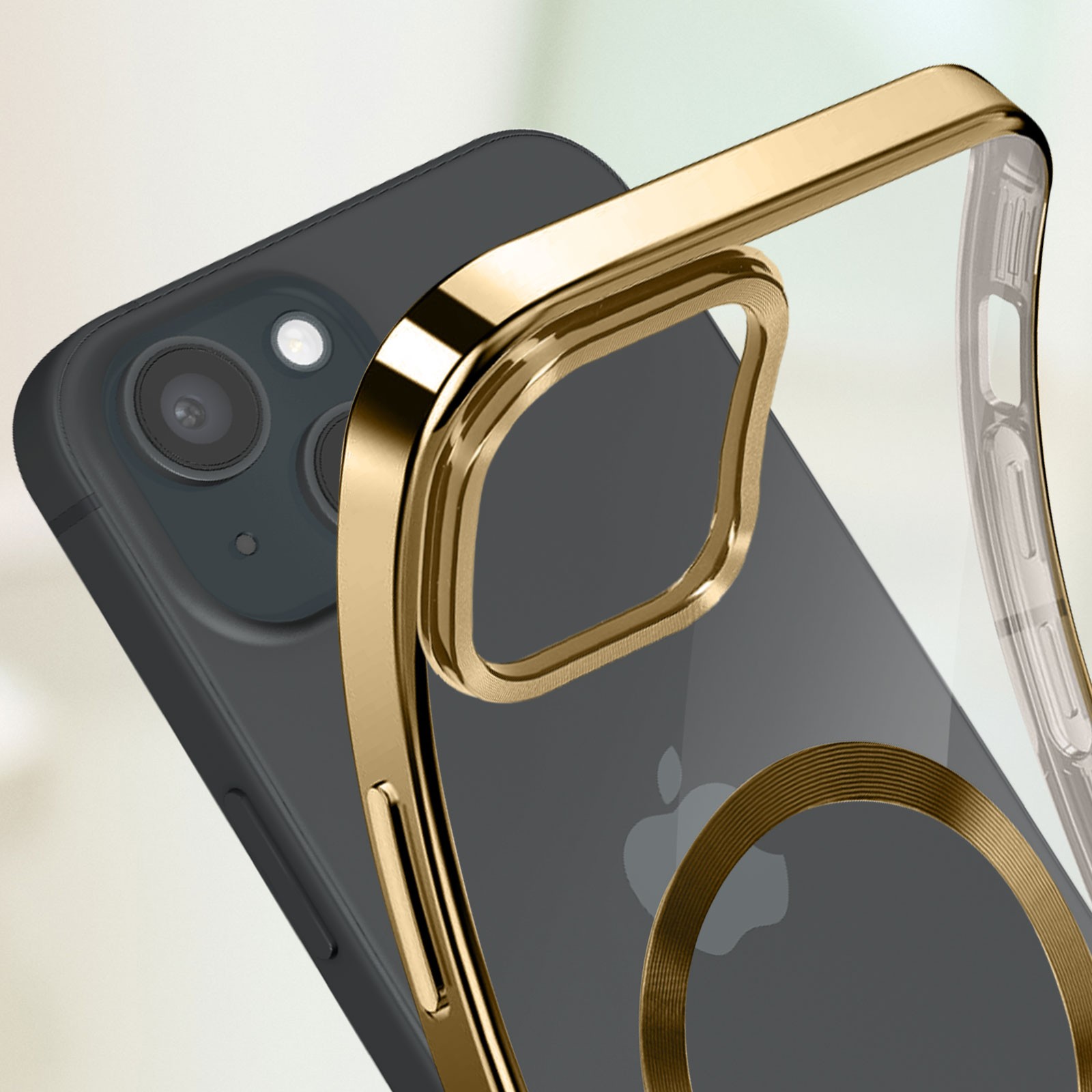 Coque iPhone 15 silicone anti-rayures pour résoudre les risques de casse de l'appareil photo