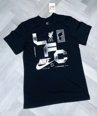 Herren Nike LFC Liverpool FC Größe Small offizielles Herren-Fußball-T-Shirt neu mit Etikett