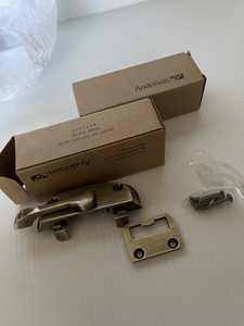 Window Locks  New In Boxes Andersen 9022214 Antique Brass DH Clip Lock & Keeper 