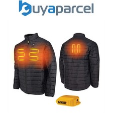 DeWalt Large Heated Lightweight Puffer Jacket Coat 18v XR DCHJ093 BARE UNIT