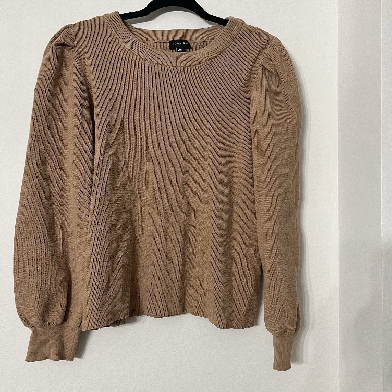 The Limited Tan Women’s Sweater Size XL Long Sleeve Round Neck