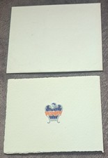 1929 unused Gilbert & Sullivan Society Christmas Card D`Oyly Carte Theatre