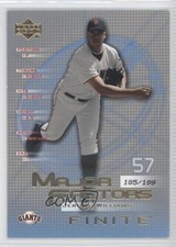 2003 Upper Deck Finite Major Factors Gold 185/199 Jerome Williams #123 0d9