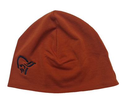 Norrona Lyngen Powerstretch Pro Beanie Hat Orange L Large Ski Touring Hiking Run